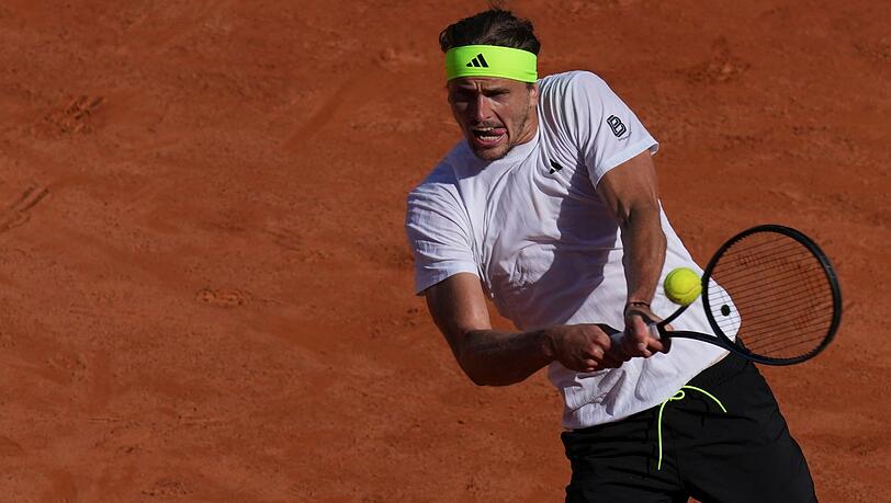 Alexander Zverev schaffte es ins Viertelfinale von Rom
