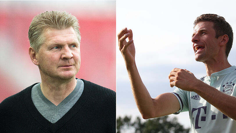 "Er hat diese Unantastbarkeit verloren, steht unter Beobachtung", sagt Stefan Effenberg (links) über Thomas Müller.