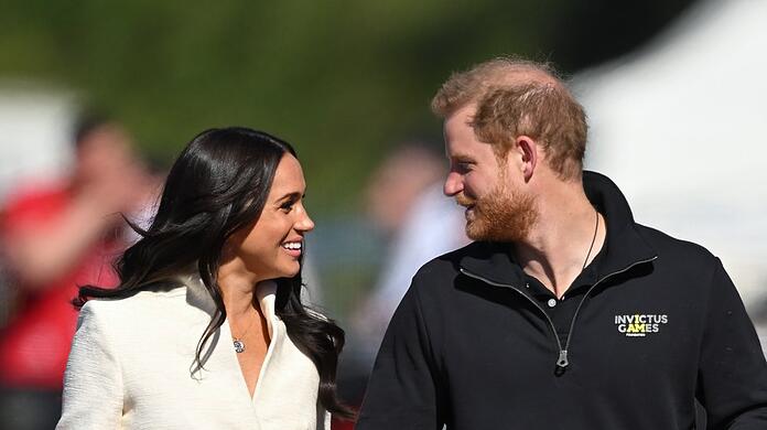 Herzogin Meghan und Prinz Harry bei den Invictus Games in den Niederlanden.
