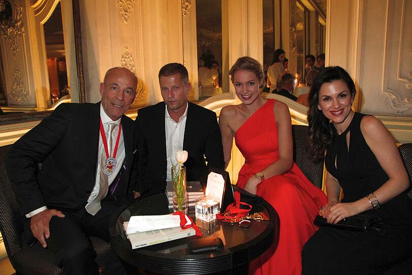 Heiner Lauterbach, Til Schweiger und Freundin Svenja Holtmann
