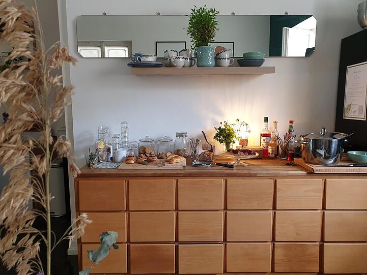Drinnen ist der Laden in ständiger Veränderung.