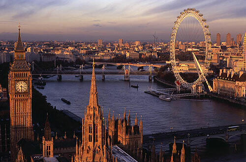 Blick über London, Foto: J. McCormick