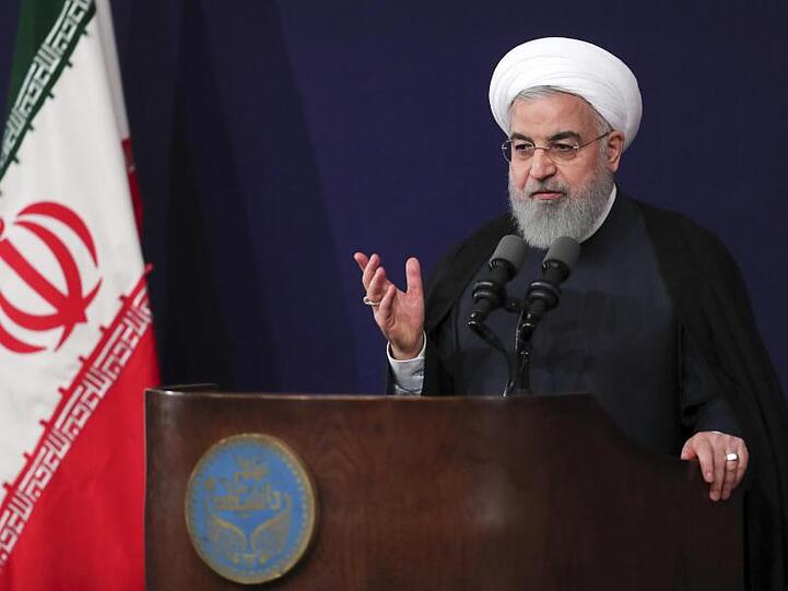 Irans Präsident Hassan Ruhani: "Eine der schlimmsten Folgen des Zweiten Weltkrieges war die Gründung eines illegitimen Regime namens Israel und damit die Entstehung eines Krebsgeschwürs im Nahen Osten."