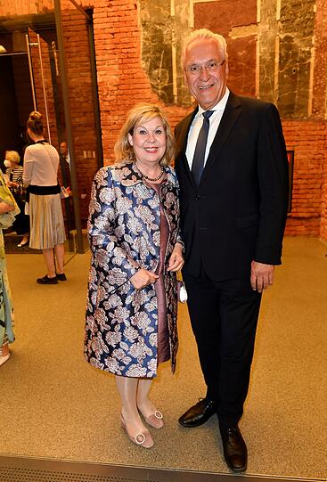 Joachim Hermann mit Frau Gerswid