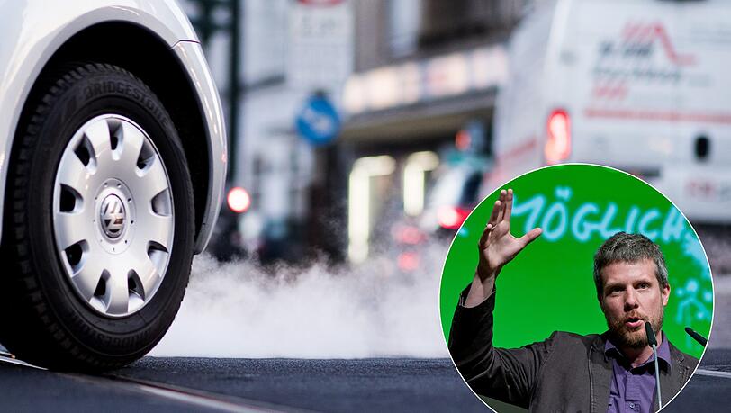 "Die günstigste Art, für saubere Luft in Städten zu sorgen, ist es, den Radverkehr konsequent zu fördern", sagt Dieter Janecek. "Die günstigste Art, für saubere Luft in Städten zu sorgen, ist es, den Radverkehr konsequent zu fördern", sagt Dieter Janecek.