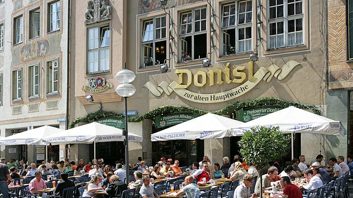 Wer wird hier der nächste Wirt? Der Donisl am Marienplatz.