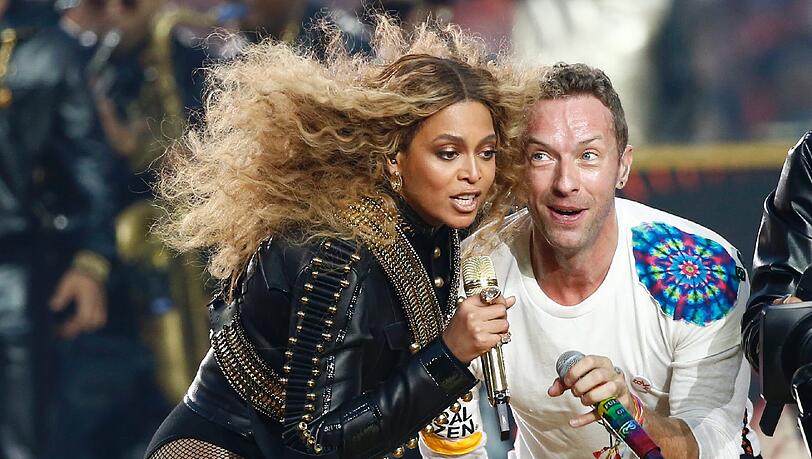 Beyoncé und Chris Martin Beyoncé und Chris Martin