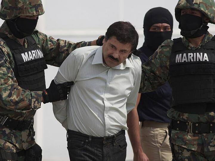 Joaquin "El Chapo" Guzman war einer der mächtigsten und mörderischsten Drogenbarone Südamerikas.