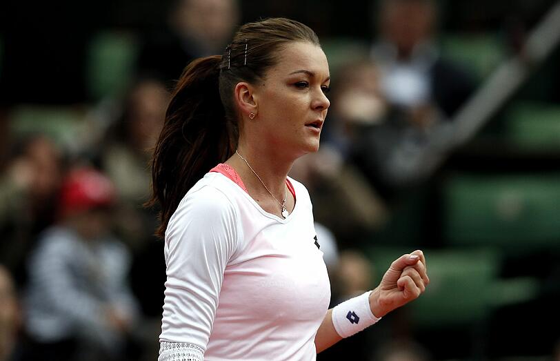 Agnieszka Radwanska aus Polen.