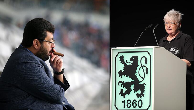 Íst beim TSV 1860 zunehmend isoliert: Der jordanische Investor Hasan Ismaik. Rechts Ulla Hoppen, die ihren Antrag durchgebracht hat. Íst beim TSV 1860 zunehmend isoliert: Der jordanische Investor Hasan Ismaik. Rechts Ulla Hoppen, die ihren Antrag durchgebracht hat.