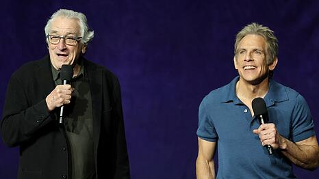 Robert De Niro und Ben Stiller stellten bei der CinemaCon in Las Vegas den Trailer zu "Focker In-Law" vor.