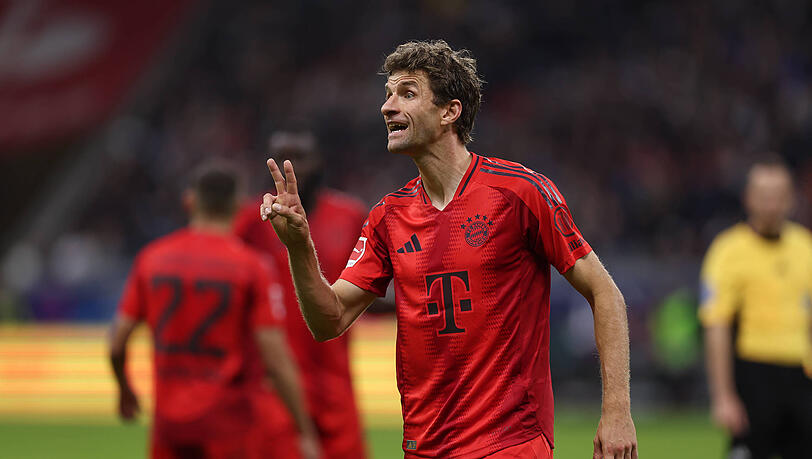 Kam mit dem FC Bayern nicht über ein Unentschieden hinaus: Thomas Müller.