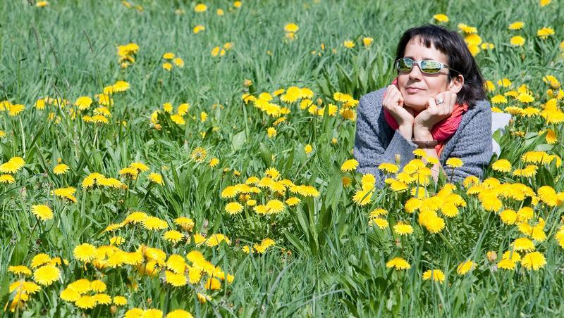 An der frischen Luft die Sonne genießen - der Frühling kommt bestimmt An der frischen Luft die Sonne genießen - der Frühling kommt bestimmt