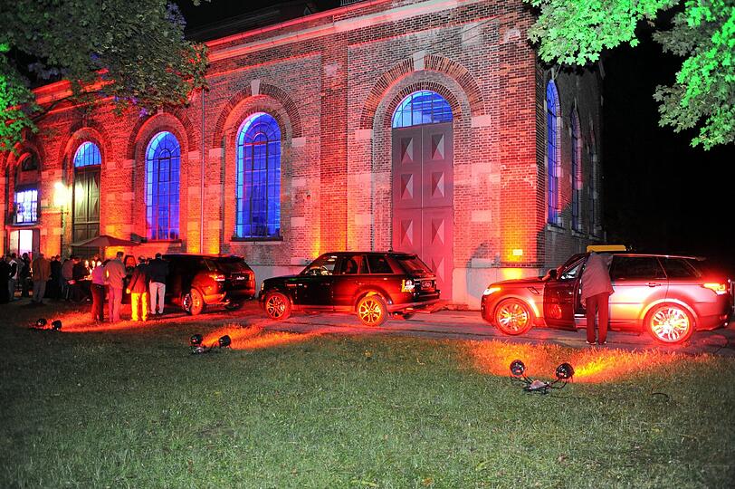 Perfekte Location: Range Rover Sport-Präsentation im Tivoli-Kraftwerk.