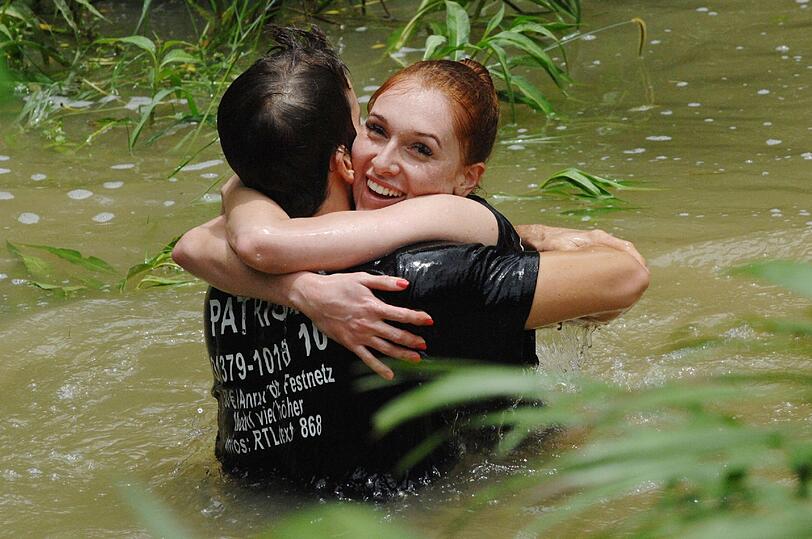 Feurige Prüfung im Dschungelcamp. Die Bilder