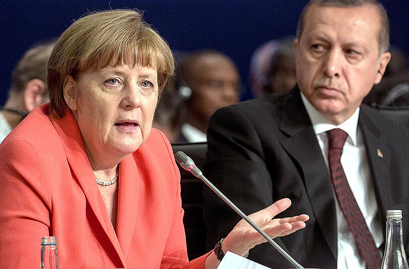 Angela Merkel verurteilte die beleidigenden Worte des türkischen Präsidenten als "nicht nachvollziehbar".