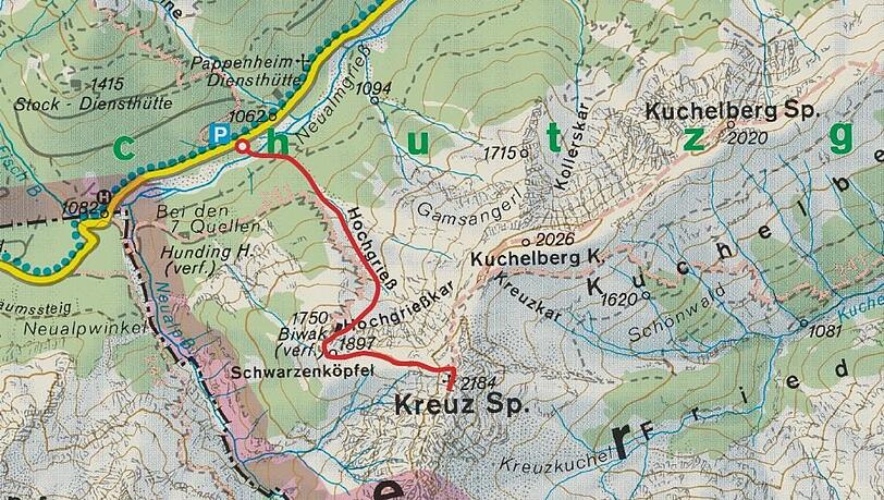 Schwarzenköpfel (1897 m) Schwarzenköpfel (1897 m)