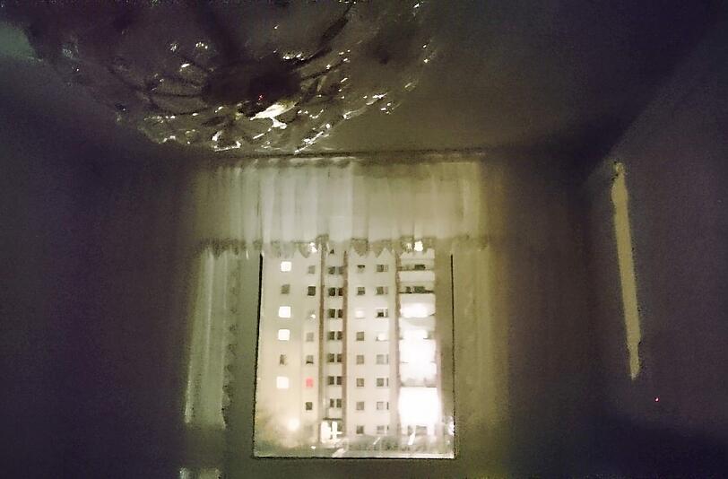 ...oder die Innensicht der Häuser hinter der Fassade.
