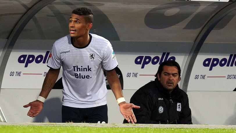 Enttäuschte zuletzt beim TSV 1860: Rubin Okotie. Enttäuschte zuletzt beim TSV 1860: Rubin Okotie.