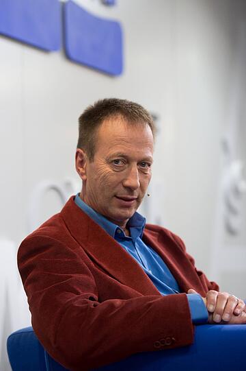 Hans Pleschinski wird von der Stadt München geehrt.