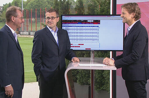 Gemeinsam mit dem Münchner Notar, Prof. Dr. Dieter Mayer, eröffnete FCB-Vorstand Jan-Christian Dreesen am Dienstagvormittag um 11:00 Uhr im Rahmen der FCB News die Vergabe der Endspieltickets