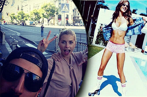 Germany's next Topmodel Lena Gercke macht mit ihrem Freund Sami Khedira die Straßen in Madrid unsicher - und postet die Fotos bei Instagram. Sehen Sie hier die Bilder der Promis vom Wochenende!