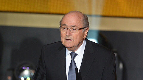 Da war die FIFA-Welt noch in Ordnung: Sepp Blatter im Januar bei der Kür des Weltfußballers