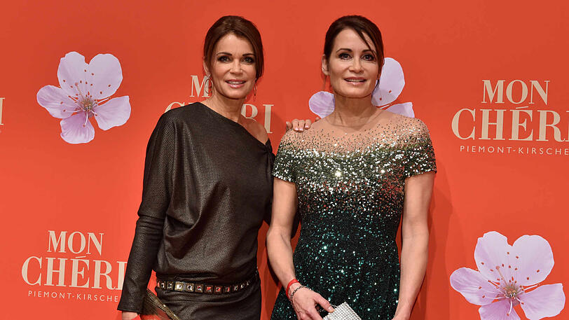 Anja Kling (r.) mit Schwester Gerit Kling.