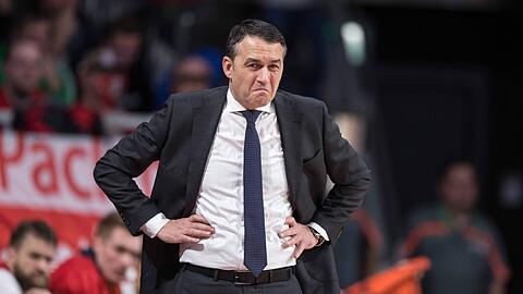 FCBB-Coach Oliver Kostic kann mit dem Abschneiden seiner Mannschaft in der Euroleague nicht zufrieden sein.