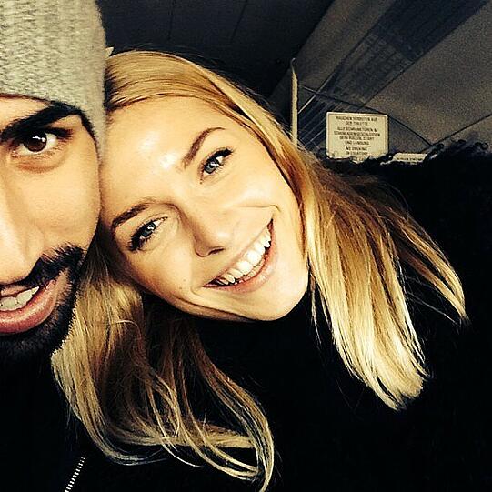 ... ist Lena Gercke heute mit Fußball-Nationalspieler Sami Khedira zusammen.