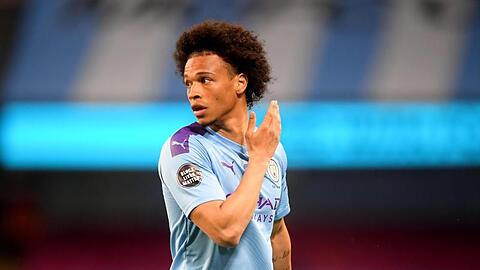 Leroy Sané von Manchester City während eines Spiels in Aktion. Foto: Michael Regan/Nmc Pool/PA Wire/dpa