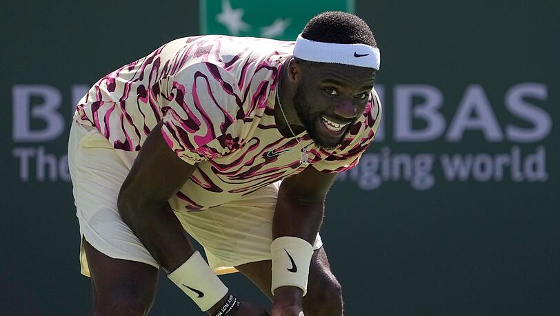 Frances Tiafoe gewann sein erstes Match beim Rasenturnier auf dem Weissenhof.