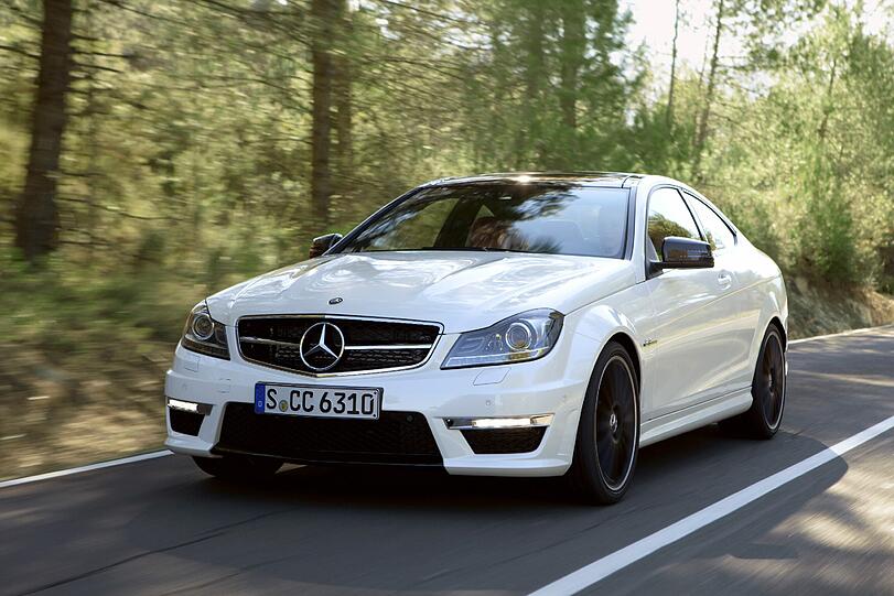 Sportkumpel mit reichlich Reserven: Der C 63 AMG.