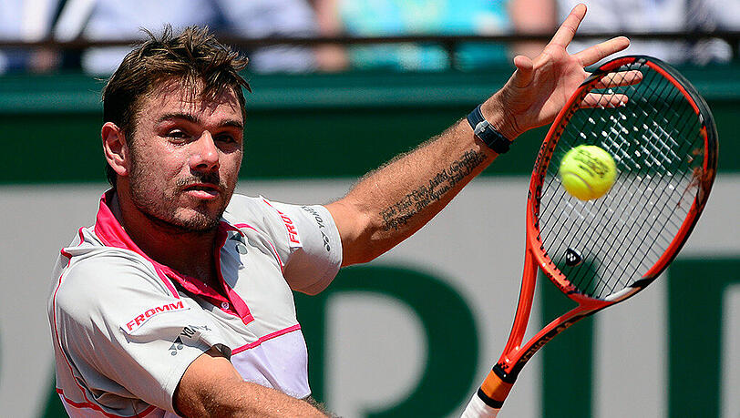 Sieger in der Hitzeschlacht: Stan Wawrinka. Sieger in der Hitzeschlacht: Stan Wawrinka.