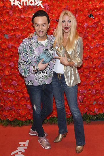 Julian F.M. Stoeckel mit Sonya Kraus