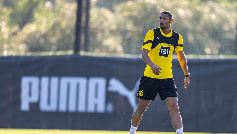Sébastien Haller ist beim BVB-Trainingslager wieder dabei.
