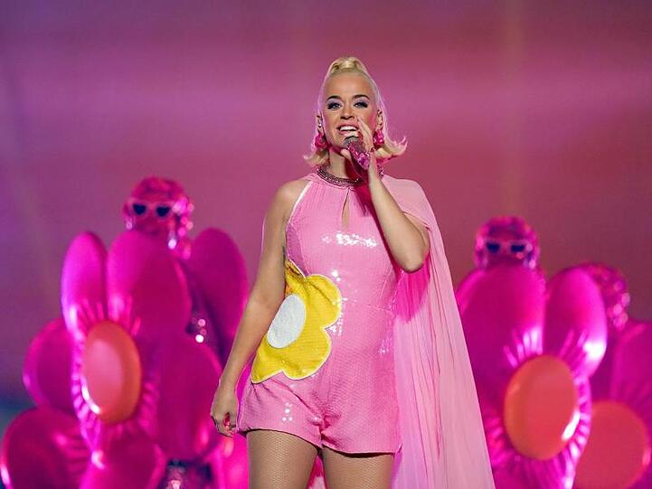 Katy Perry bei einem Auftritt in Melbourne im März 2020.