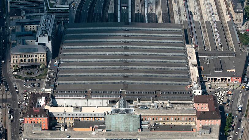 Das Zwischengeschoss unter dem Münchner Hauptbahnhof wird saniert.