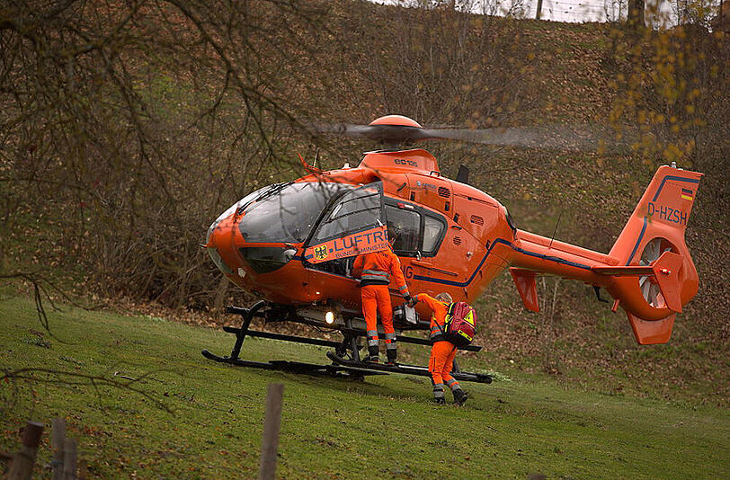 Die Bilder vom Unfall in Traunstein.