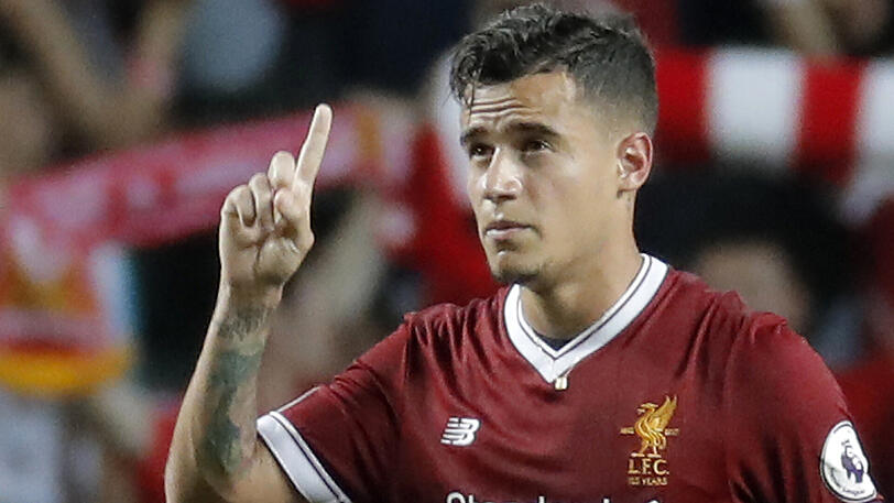 Objekt der Begierde: Philippe Coutinho vom FC Liverpool.