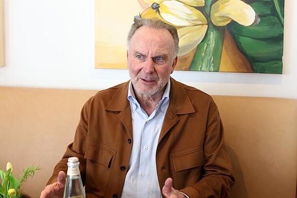 Langjähriger Manager und heutiger Aufsichtsrat beim FC Bayern: Karl-Heinz Rummenigge Langjähriger Manager und heutiger Aufsichtsrat beim FC Bayern: Karl-Heinz Rummenigge