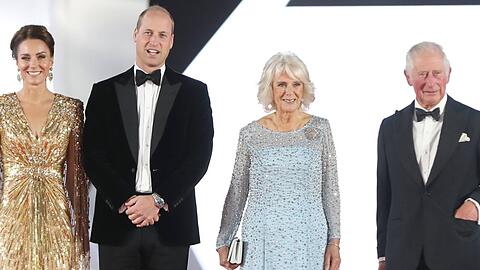 Wer folgt auf die Queen: Prinz Charles (r.) oder Prinz William?