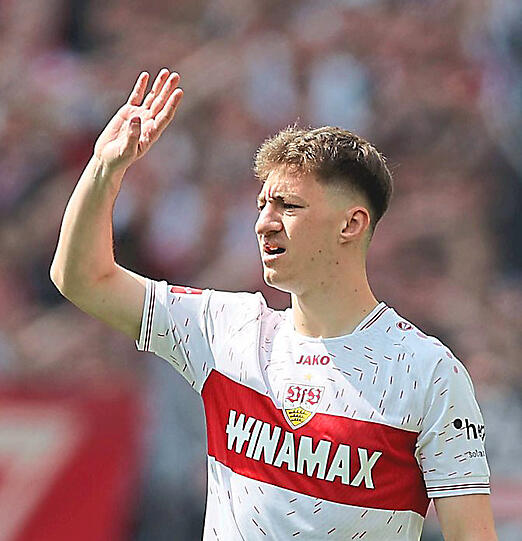 Bei Bayern ausgebildet, nun in Stuttgart: Angelo Stiller.