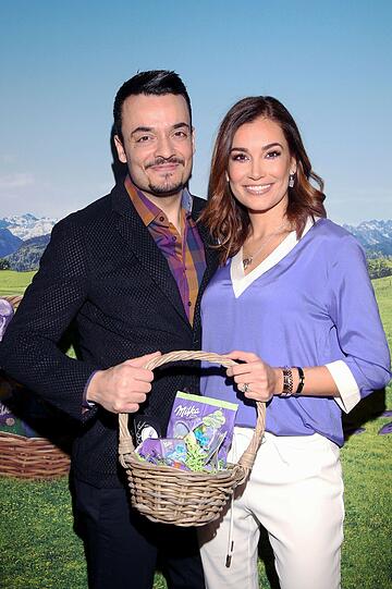 Jana Ina mit Giovanni Zarrella