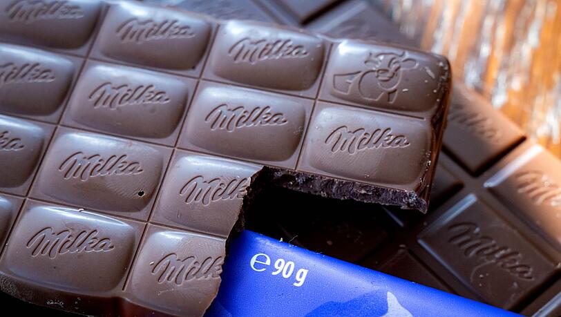 Einige Milka-Tafeln wiegen nur noch 90 statt 100 Gramm.