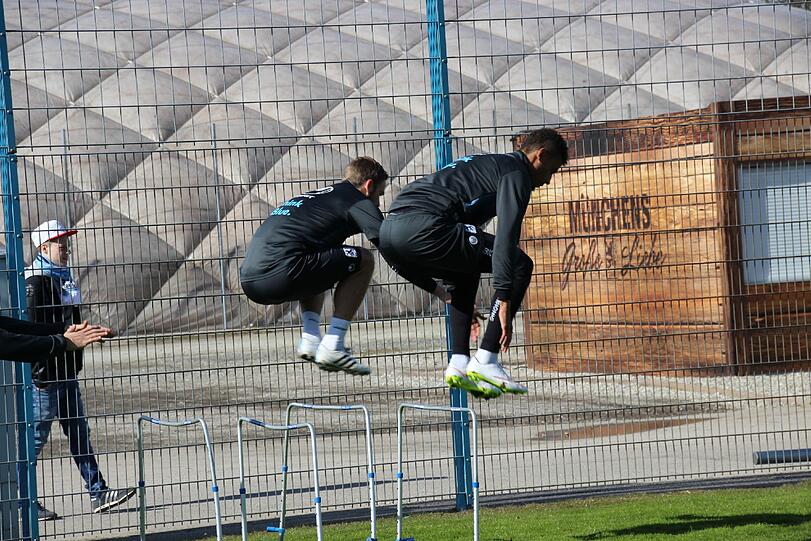 Die Bilder vom Abschlusstraining vor dem Heimspiel gegen den SV Sandhausen.