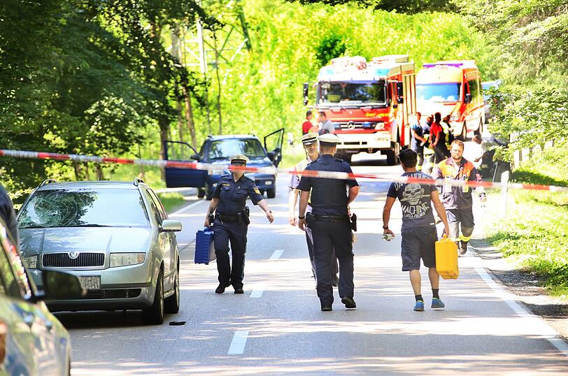 Um die genauen Umstände des Unfalls zu klären, war in Rücksprache mit der Staatsanwaltschaft München II ein Gutachter vor Ort.