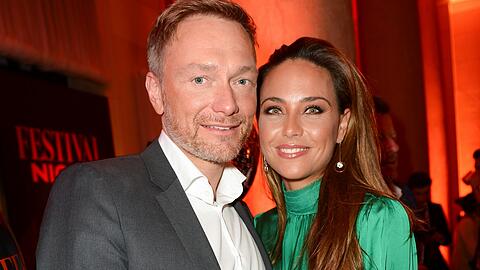 Christian Lindner mit Partnerin Franca Lehfeldt.