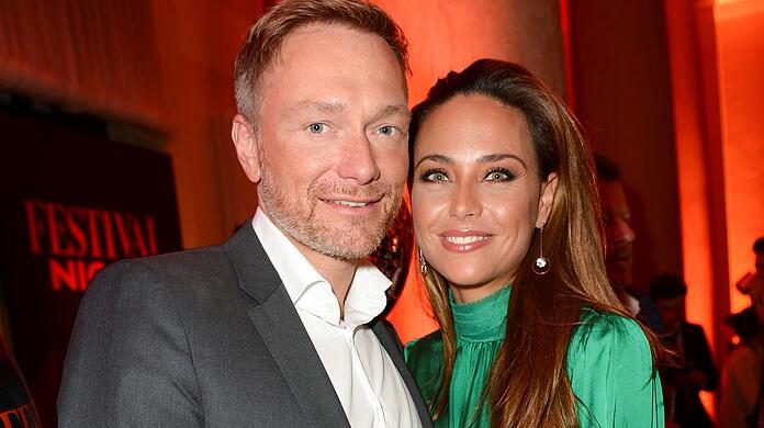 Christian Lindner mit Partnerin Franca Lehfeldt.