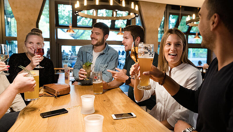 Die für die Rotation des Münchner Premiere-Abends ausgewählten Bars befanden sich in der Altstadt am Ende der Fußgängerzone. (Symbolbild)